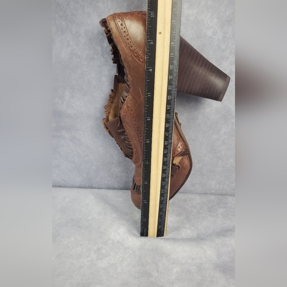 Anthropologie Schuler & Sons Dark Academia Platform Heeled Oxfords Sz 39EU/7 US - Picture 12 of 13